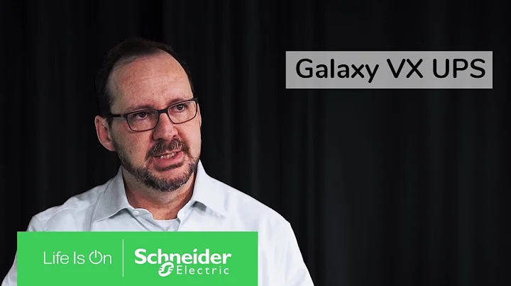 Introducing the Galaxy VX UPS | Schneider Electric - 天天要聞