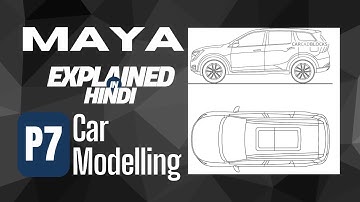 Autodesk Maya Car Modelling -Part 7