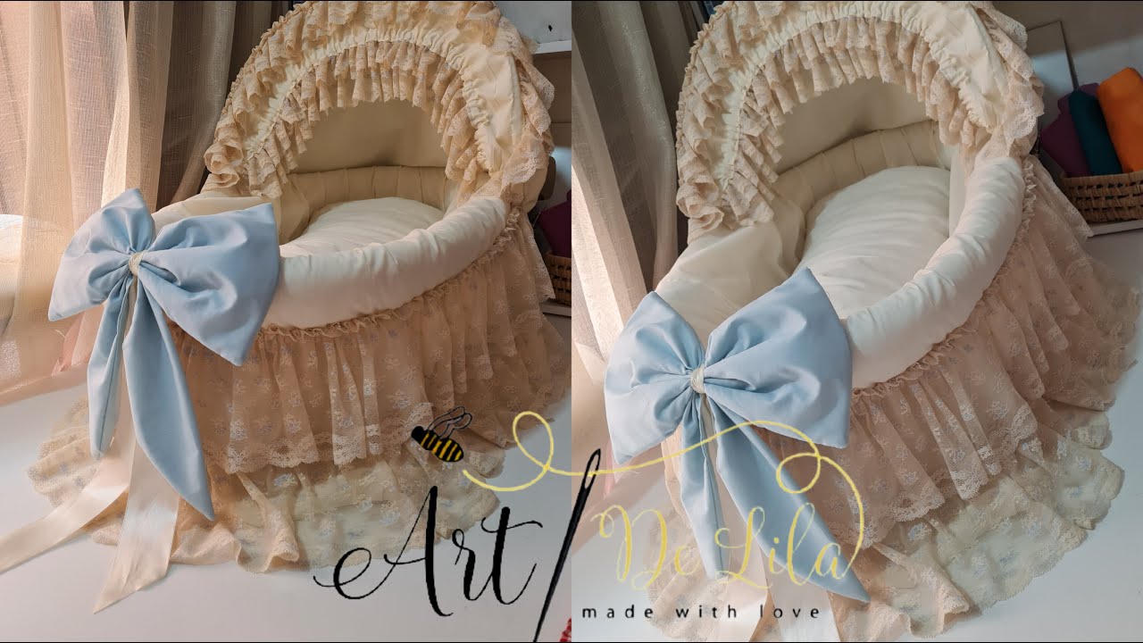 بغيتي تخدمي كونة البيبي حديت الولادة هد اسهل✨️ طريقة..couffin bébé  part 1