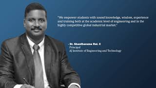 Dr. Shantharama Rai. C | Principal | AJ Institute of Engineering and Technology