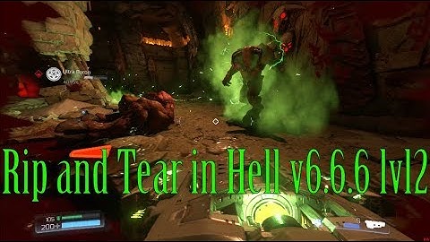 Doom SnapMap - Rip and Tear in Hell v6.6.6 lvl2