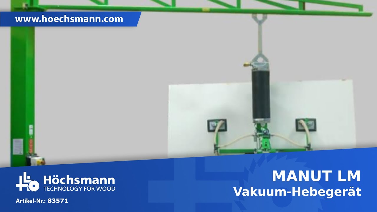 MANUT LM Vakuum-Hebegerät (Höchsmann Klipphausen)