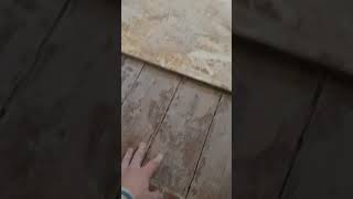 Как выравнить старый деревянный пол с помощью ОСБ плит.