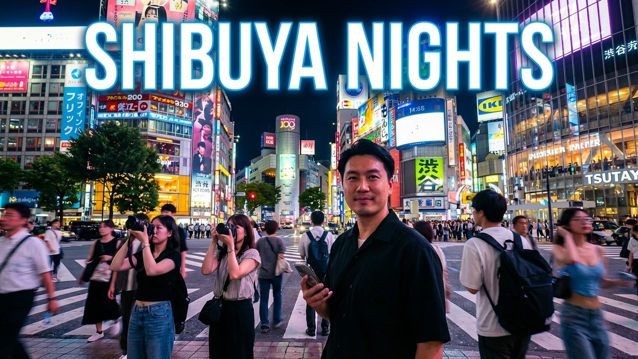 4K SHIBUYA JAPAN NIGHT WALK | Neon Streets & City Lights