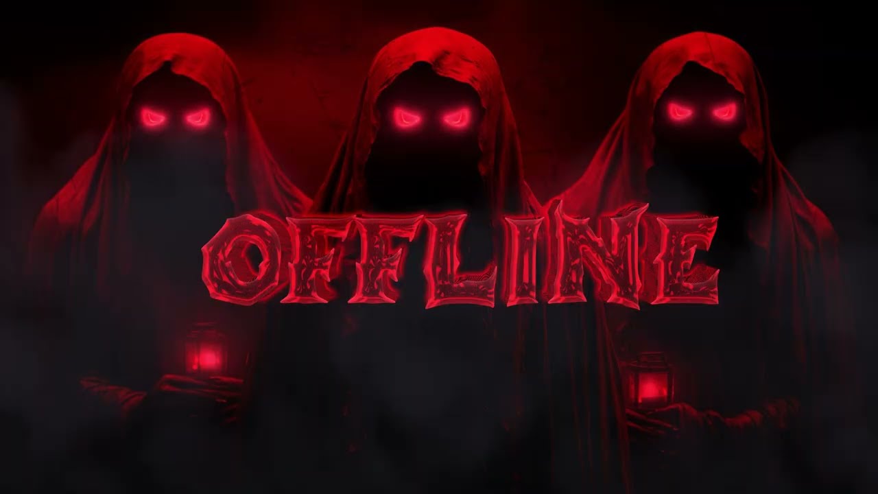 Horror Devil Stream Overlay – Unique Scary Animated Design for Twitch & OBS Creators