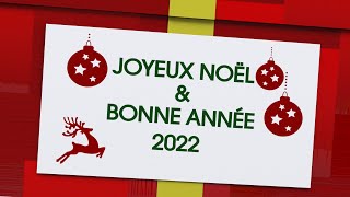 Joyeux Noël et bonne année 2022 largeur Père Noël