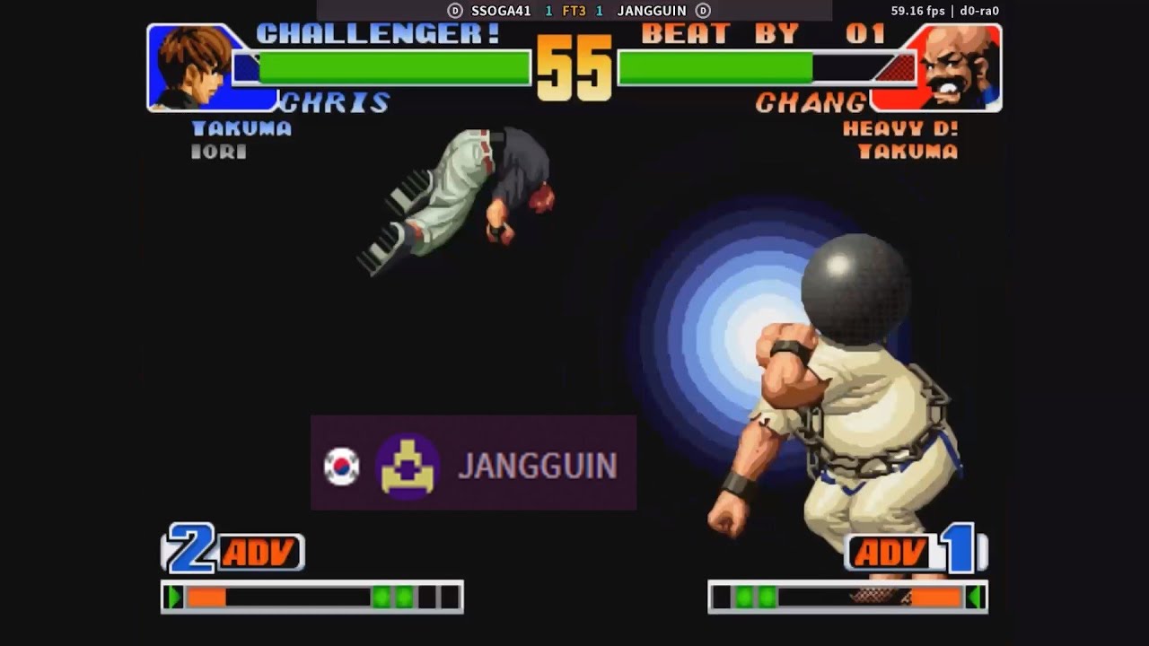 [KOF98] 킹오브98 상당히 까다로운 장거한 (JANGGUIN님) - YouTube