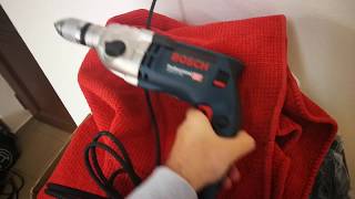 Unpacking / unboxing Impact Drill Bosch GSB 21-2 RE 060119C570 060119C500