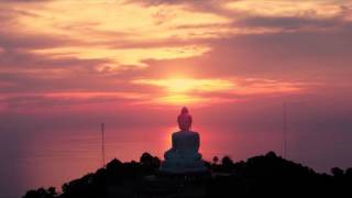 Big Buddha Phuket Thailand Aerial 4K