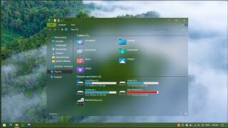 windows aero UI. Enable transparency in windows by this tool.