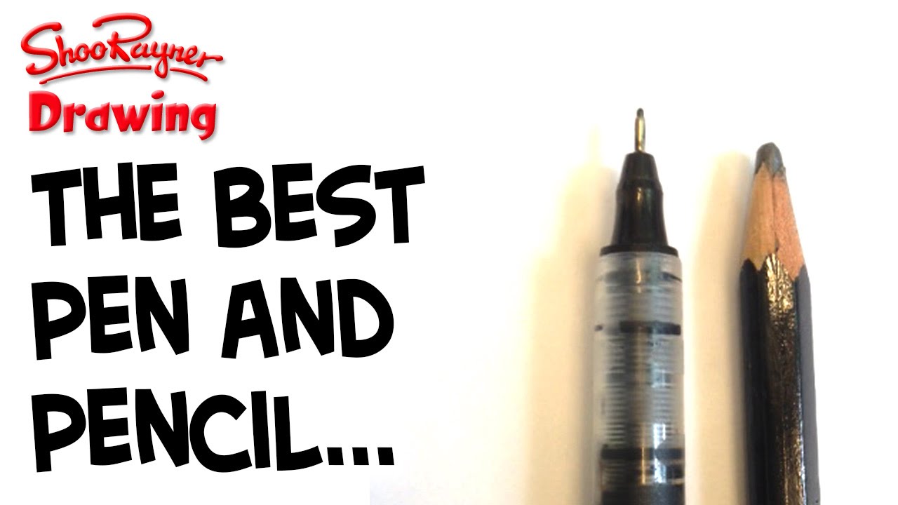 What is the best pen or pencil to draw with? 