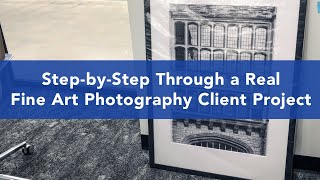 Step-by-Step Through a Real Fine Art Photography Client Project