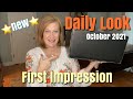 ⭐️ New ⭐️First Impression Of Daily Look  | October 2021