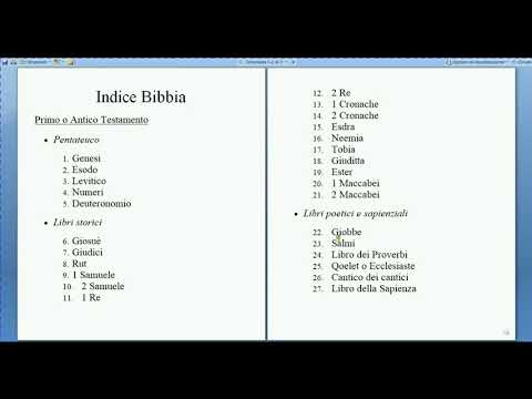 Video: Chi Ha Scritto La Bibbia?