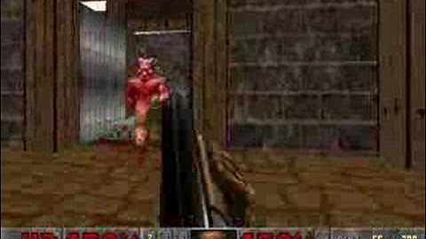 Final Doom Plutonia MAP 7 "Caughtyard"