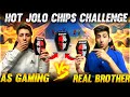 Jolo Chip Challenge 🥵With My Brother In Free Fire *Gone Wrong* - Garena Free Fire