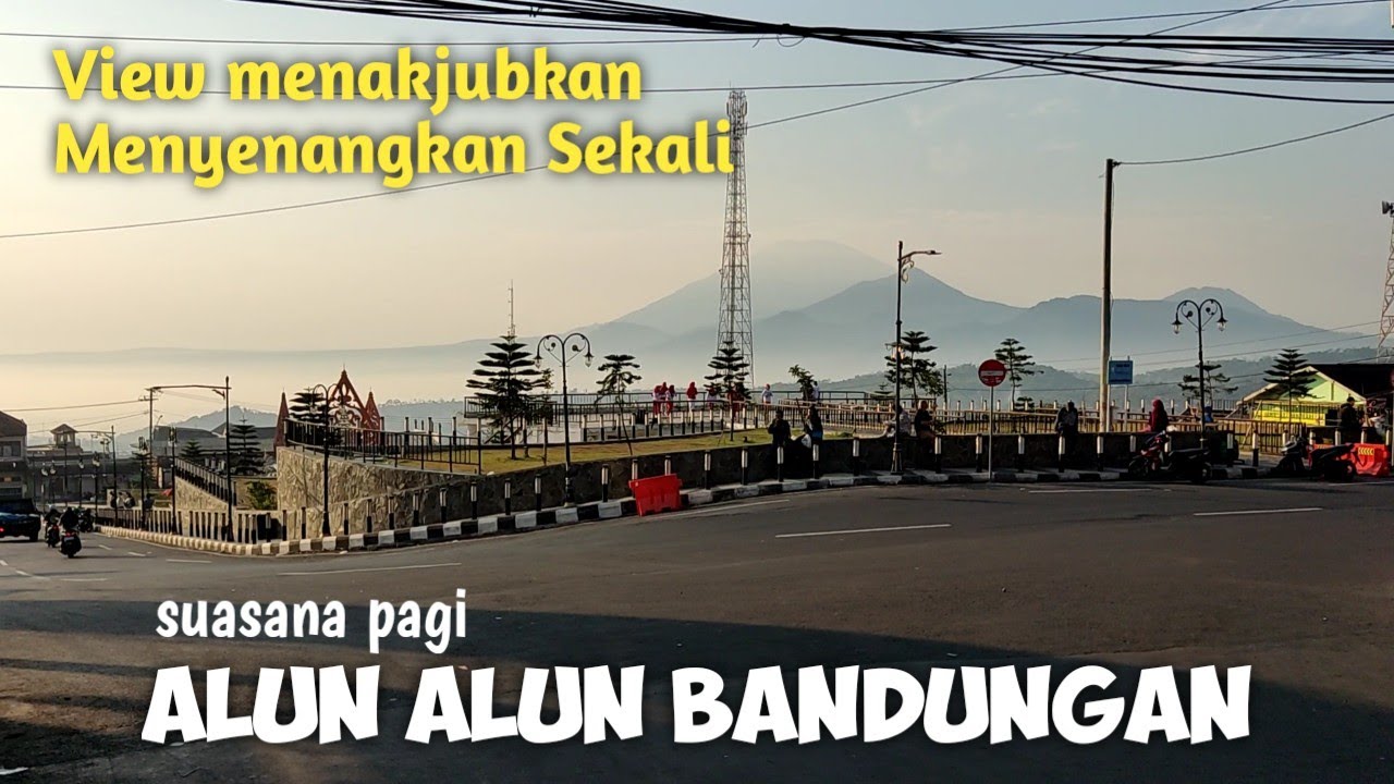 View keren Alun Alun Bandungan Semarang Terbaru | Hotel Kencana Bandungan Semarang