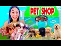 I Opened a FREE PET STORE!!