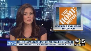 Grenade found at Home Depot in Mesa