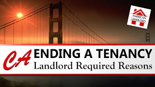 CA Landlords Must Have Just Cause Not to Renew a Lease | American Landlord