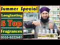 Best top 5 longlisting summer special fragrances  khurram perfume shop