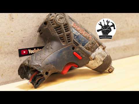 Bosch GDR 14.4V-li + Milwaukee 2753 = Crazy Battery Swap! | Impact Driver Restoration thumbnail