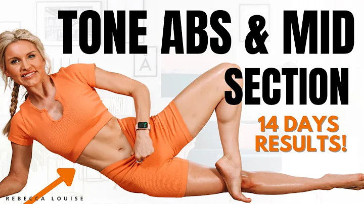 INTENSE TONE ABS and MID SECTION Workout at Home - 14 DAYS RESULTS