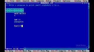 Write a program to print small alphabets a to z || By Gajendra Wealth