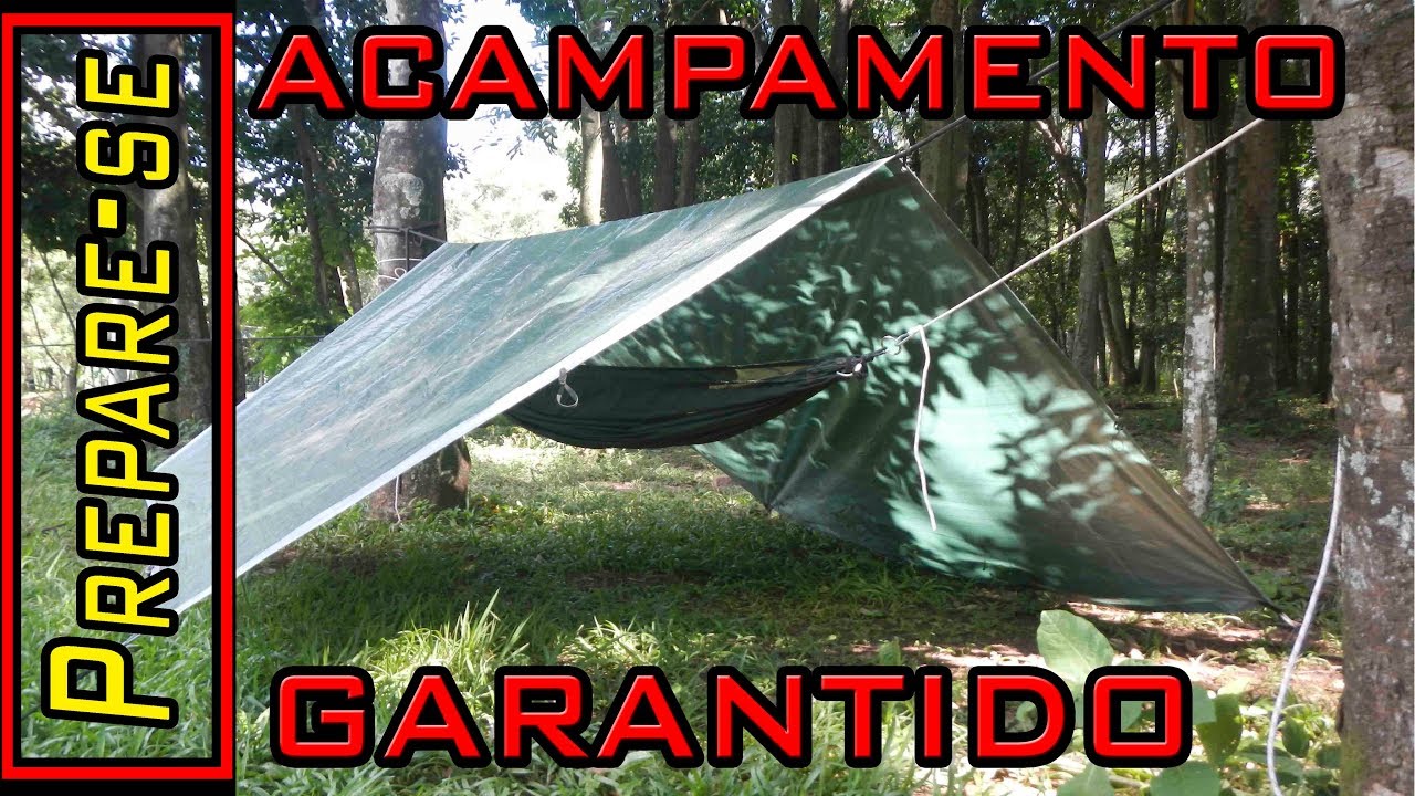 A melhor Lona para Acampar - Papo Reto