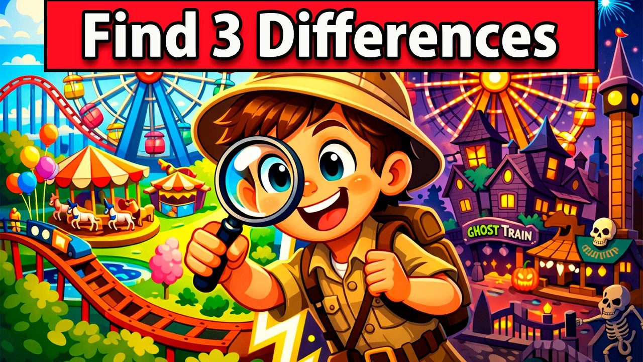 Train Your Brain: Find the Hidden Differences