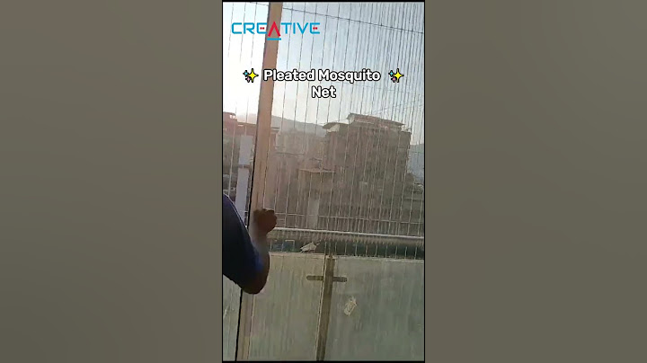 MOSQUITO PLEATED NET IN INDIA BY CREATIVE ENTERPRISES