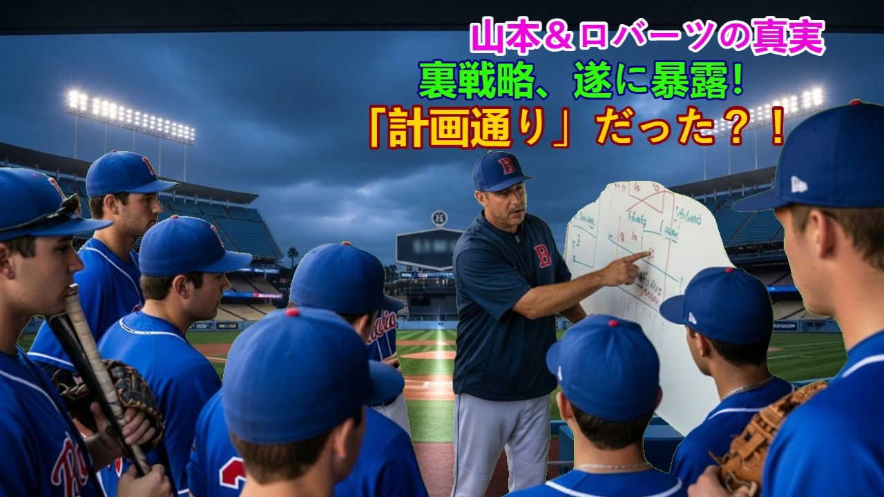 ドジャース大敗は「計画通り」だった？！山本由伸とロバーツ監督の裏戦略、遂に暴露！