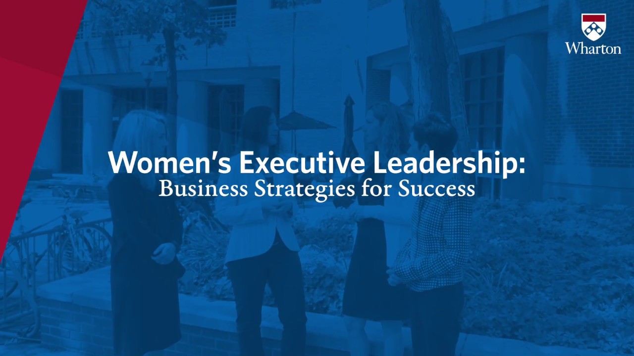 Women's Executive Leadership Business Strategies for Success YouTube