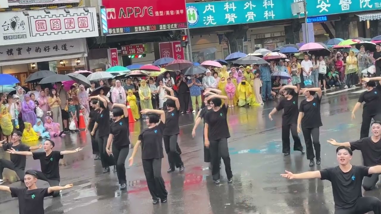新民高中 表演藝術科  《2024臺中國際踩舞嘉年華》雨中踩舞 芝加哥 小舞台