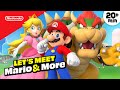 Mario bowser  friends in mushroom kingdom games  compilation  playnintendo