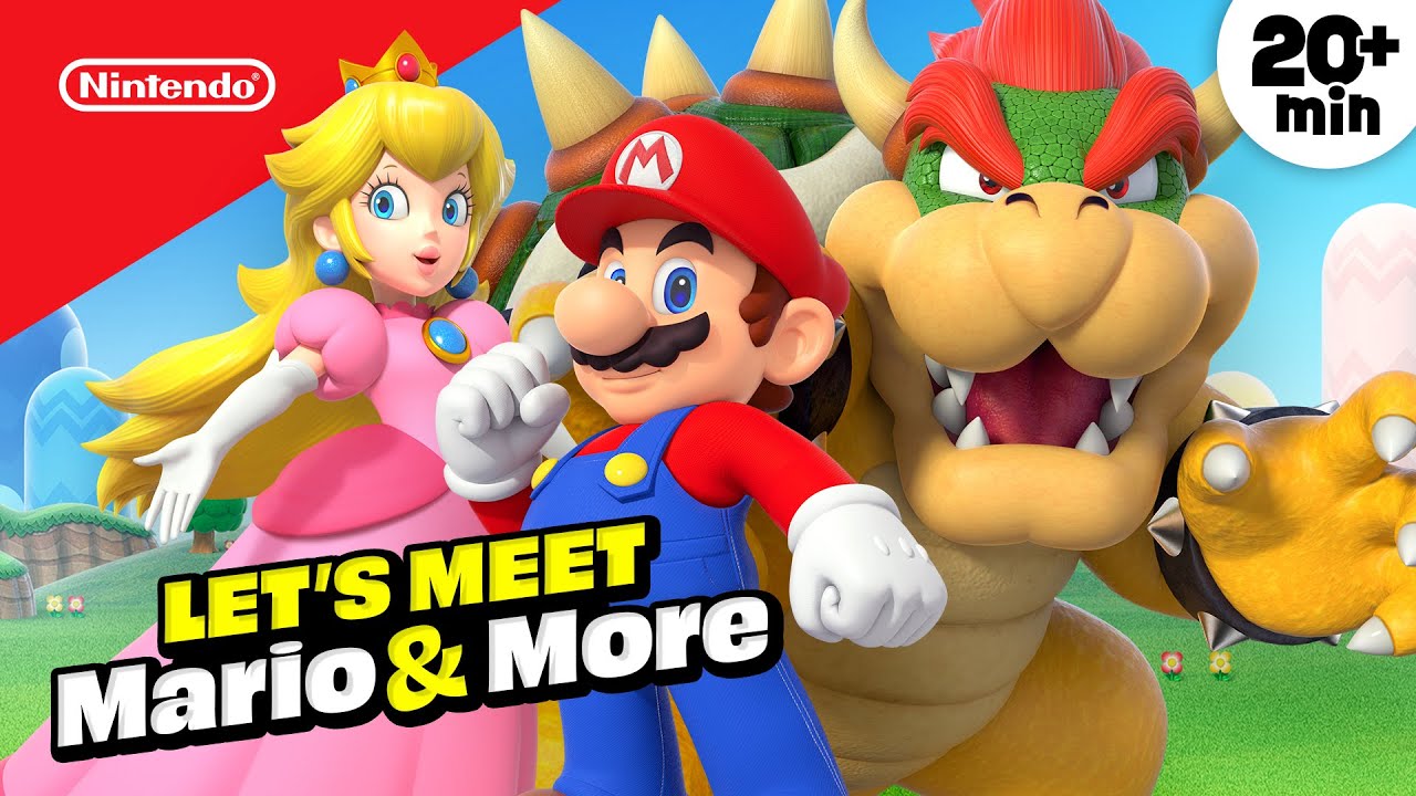 Mario, Bowser & Friends in Mushroom Kingdom Games! 🤩 Compilation ...