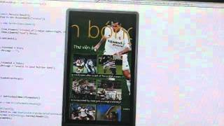 [Học lập trình Windows Phone] - Ứng dụng thông tin bóng đá Football Hub screenshot 2