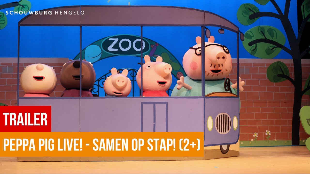 Trailer Peppa Pig Live! - Samen op stap! (2+) | Schouwburg Hengelo