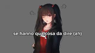 Nightcore-Mangiauomini lyric by Chadia Rodriguez Resimi