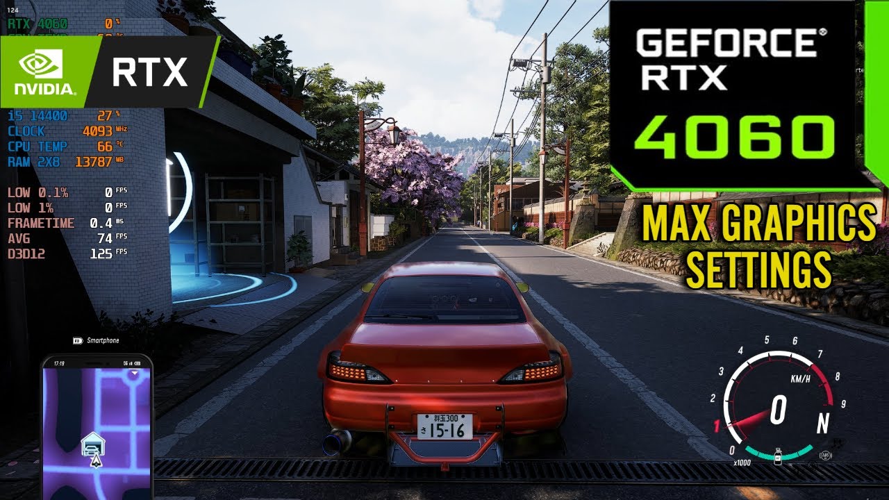 りょページ JDM Japanese Drift Master : RTX 4060 8GB ( Ultra Graphics Settings