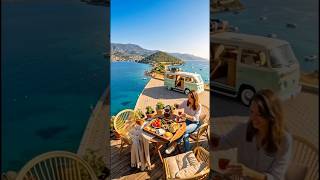 DÜN HURDAYDI..." / "...ŞİMDİ LÜKS BİR HAYAL! #karavan #yapayzeka #camper #ai