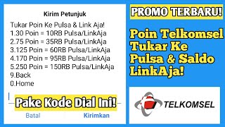 Cara tukar poin telkomsel jadi pulsa dan paket data terbaru 2021