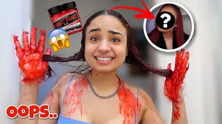 JE ME TEINS LES CHEVEUX EN ROUGE SEULE! (Le résultat est ouf!!!)