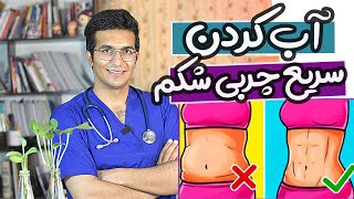 Melt belly fat | آب  کردن چربی های شکم