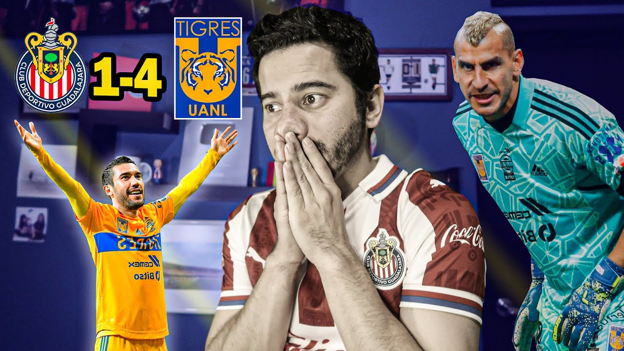 CHIVAS VS TIGRES || GOLEADOS Y HERIDOS AL CLÁSICO - YouTube
