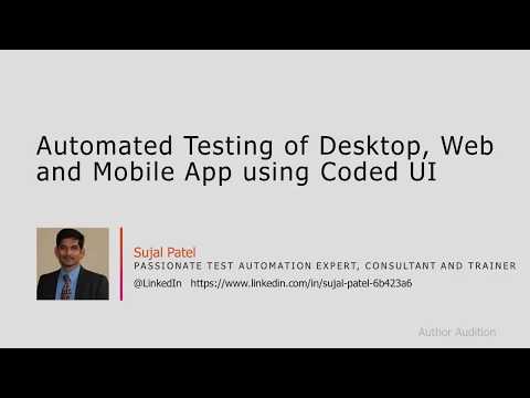 Automated Testing using Coded UI with Visual Studio 2015
