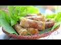 Chả Giò Bánh Tráng Gạo Chiên Giòn Vàng - Golden Crispy Egg Rolls