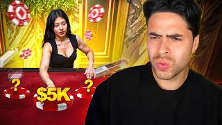I TOOK $5,000 TO ONLINE BLACKJACK AND...