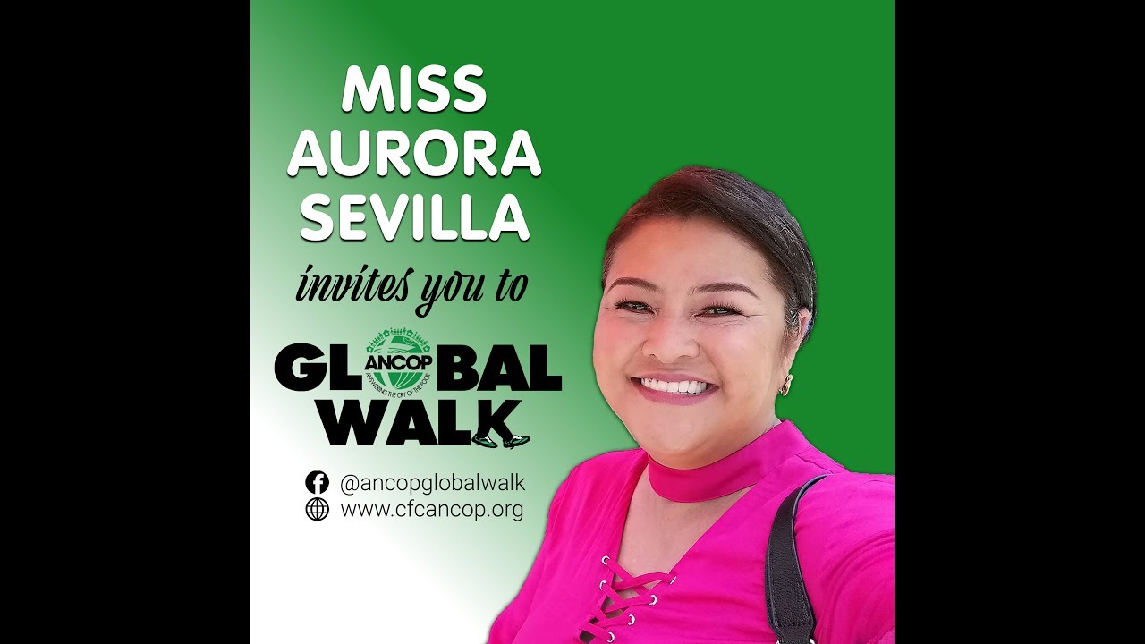 Ms. Aurora Sevilla for AGW 2019