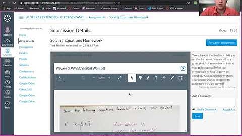 WWEC Canvas View Annotated Feedback